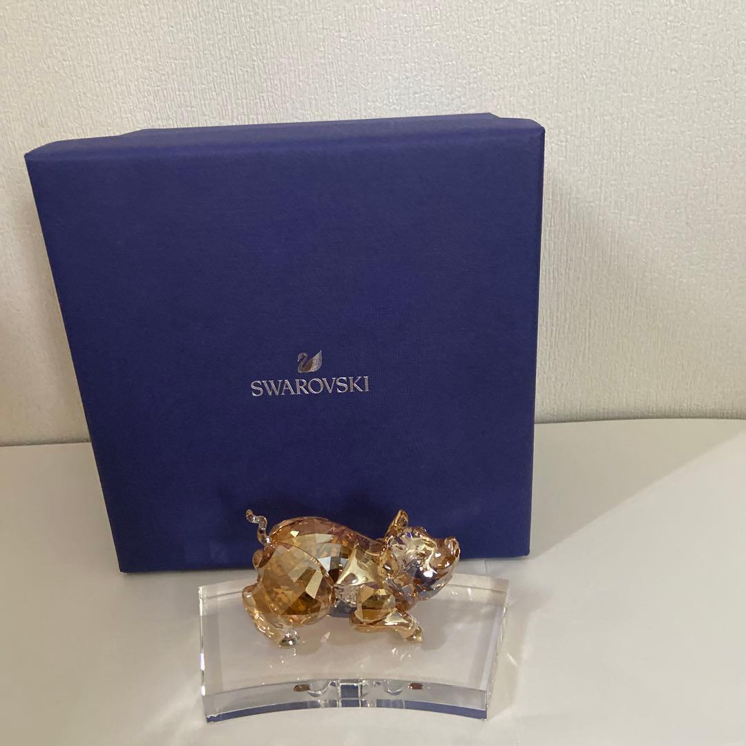 スワロフスキー　クリスタル　干支　猪