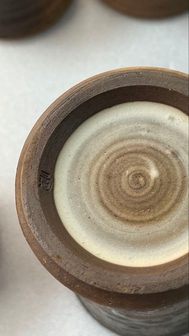 陶器製ビアグラス10個セット