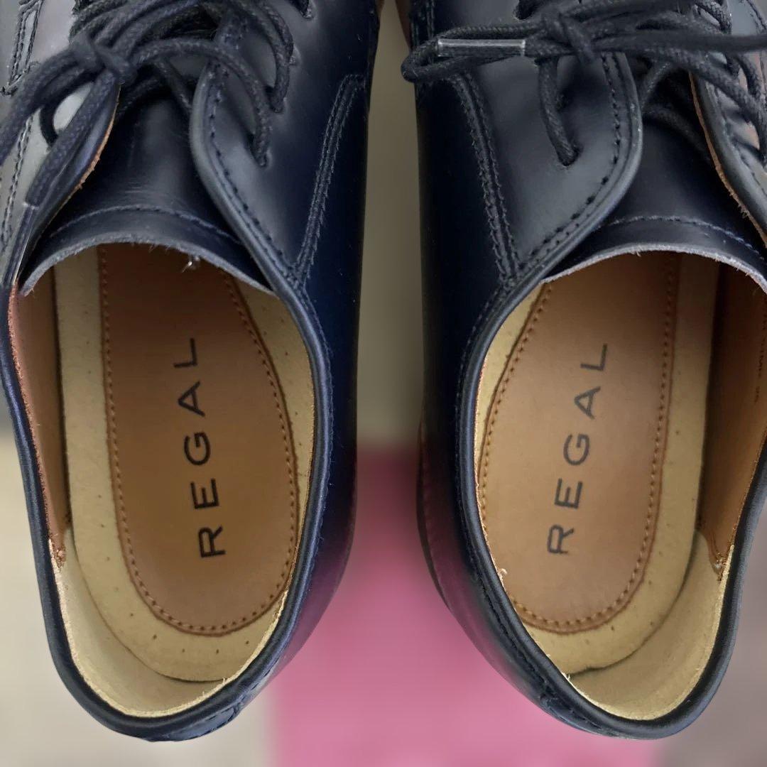 【リーガル】REGAL ドレスシューズ黒25.0新品・未使用