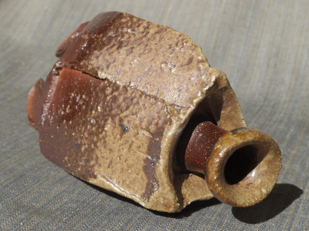 隠崎隆一【師：人間国宝　伊勢崎淳】★備前徳利