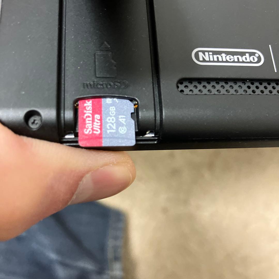 switch本体一式　マイクロSD128GB付き