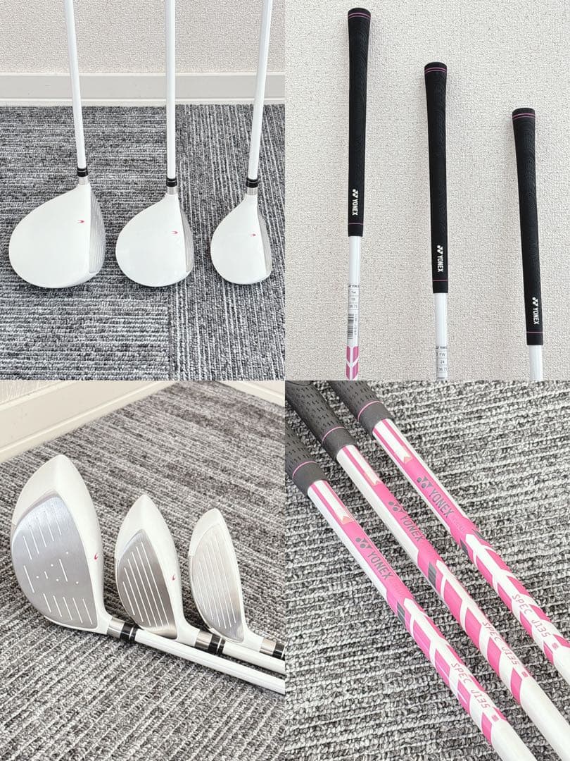 未使用❗️超豪華❗️YONEX/ヨネックス ジュニア用 ゴルフクラブセット