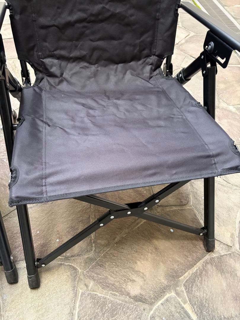 キャプテンスタッグ　ウルトラハイバックチェア　 2脚セット