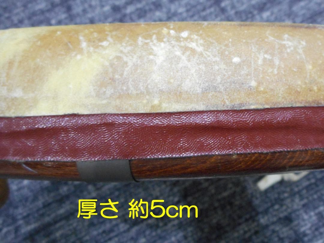 【保管美品　民族楽器　旧ソ連・ウズベク製】ドイラ（片面太鼓）３個セット