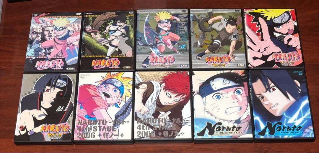 ケース付 ナルト疾風伝+BORUTO(ボルト)+劇場版 全270巻セット dvd