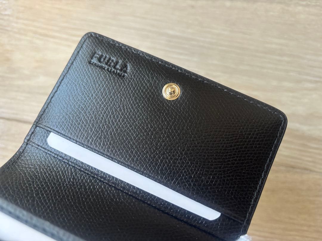 【新品未使用】FURLA フルラカードケース 名刺入れ ブラック