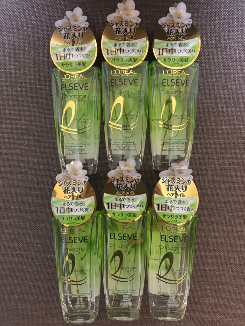 ロレアルパリ ジャスミンインフュージョン100mlヘアオイル 6本セット