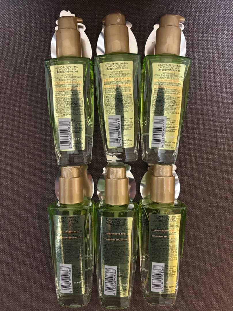 ロレアルパリ ジャスミンインフュージョン100mlヘアオイル 6本セット