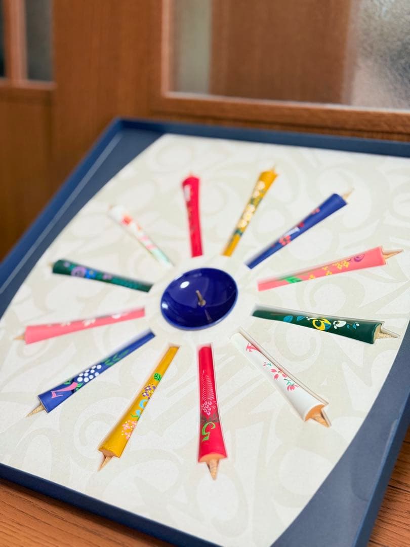 【希少】　非売品　フランクミュラー×京都 中村ローソク　キャンドル12本セット