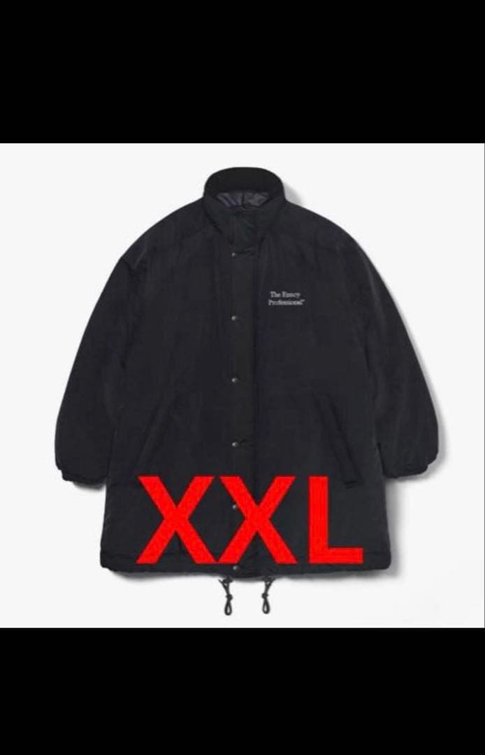 XXL ENNOY PADDED NYLON BENCH COAT エンノイ