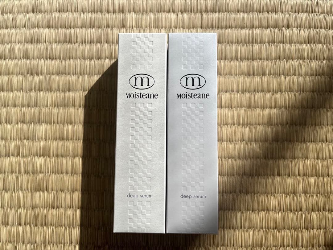 モイスティーヌMoisteaneディープセラム新品未開封　2本専用コットンセット