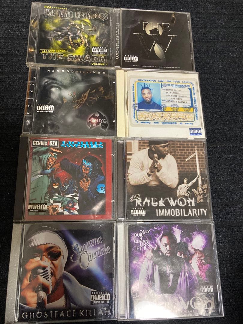 Wu-Tang Clan メンバー 輸入盤 CD 8枚セット