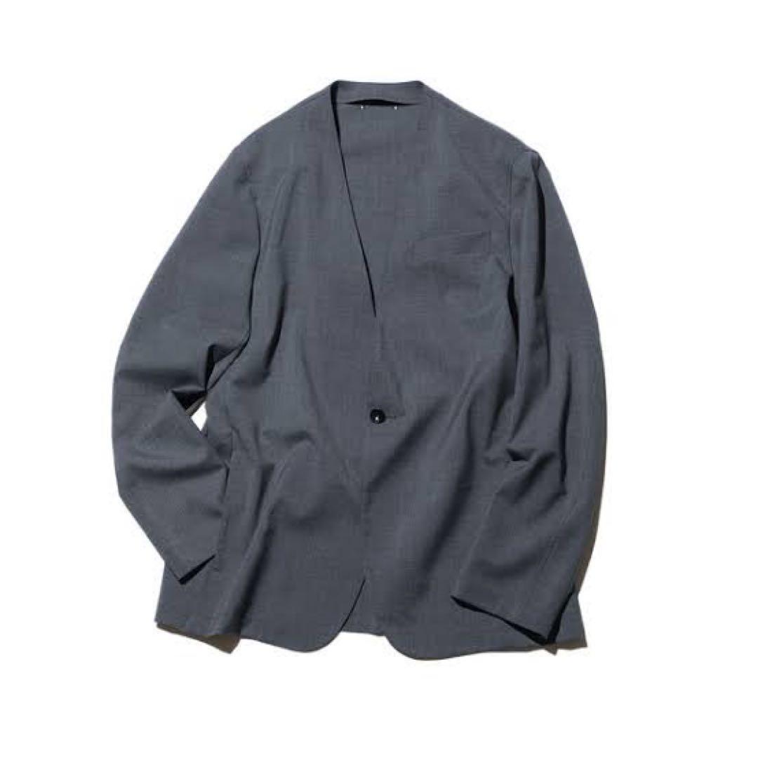 SOPHNETソフネット　ノーカラージャケット　カーゴパンツ セットアップ L