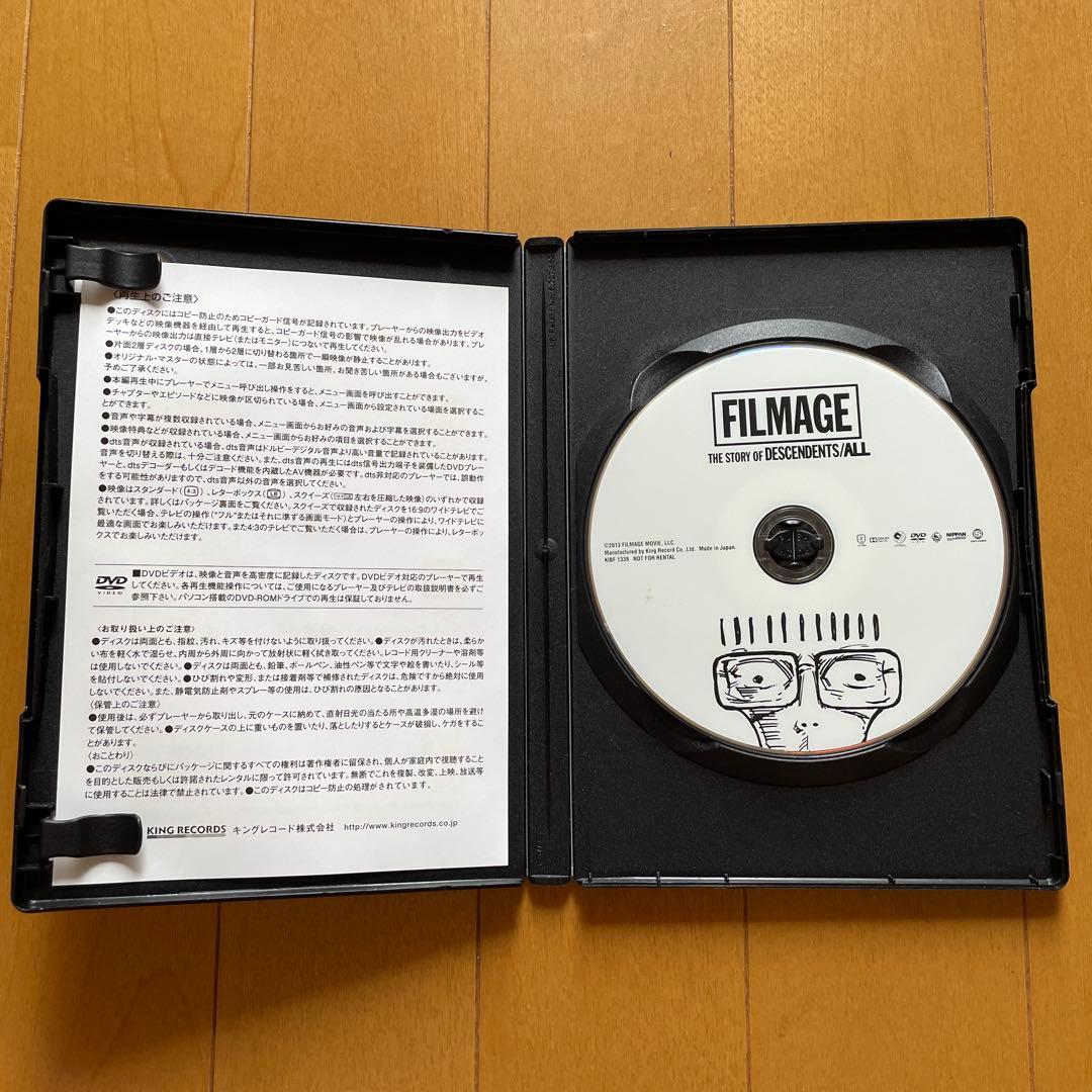 FILMAGE:THE STORY OF DESCENDENTS/ALL 日本盤