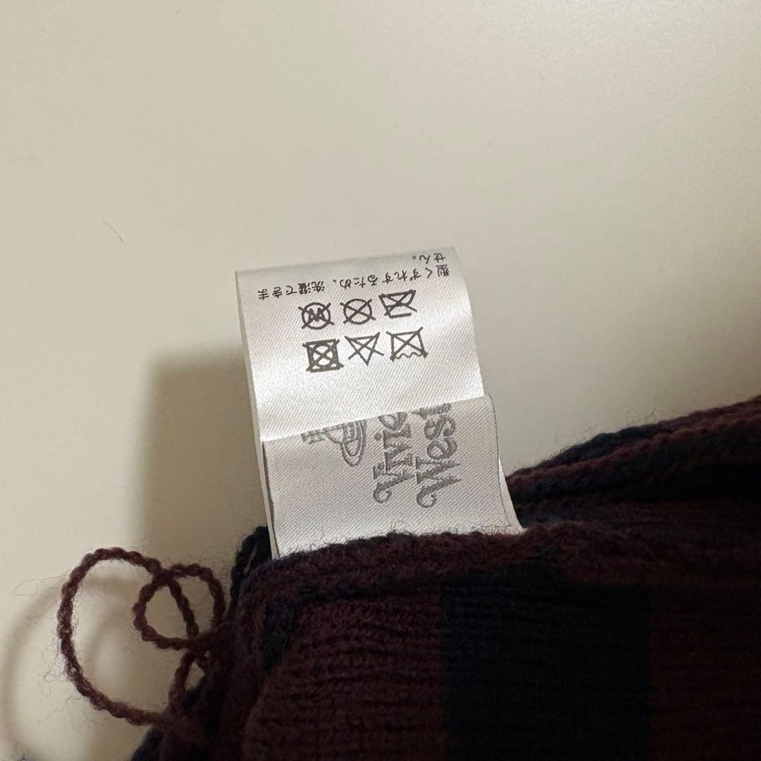 Vivienne Westwood ニットキャップ　ネイビー