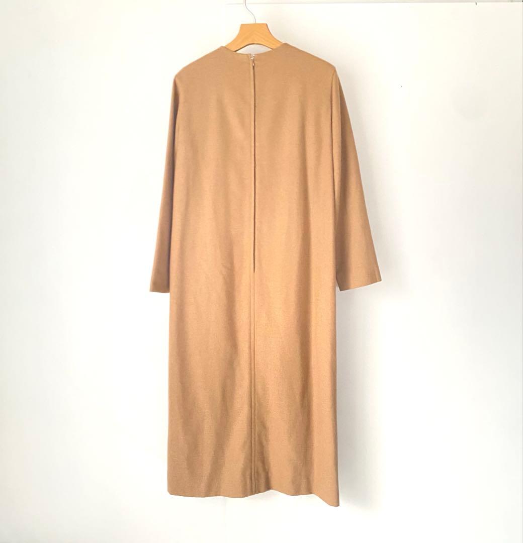 HERMES ワンピース　マルジェラ期　エルメス　キャメル　40サイズ