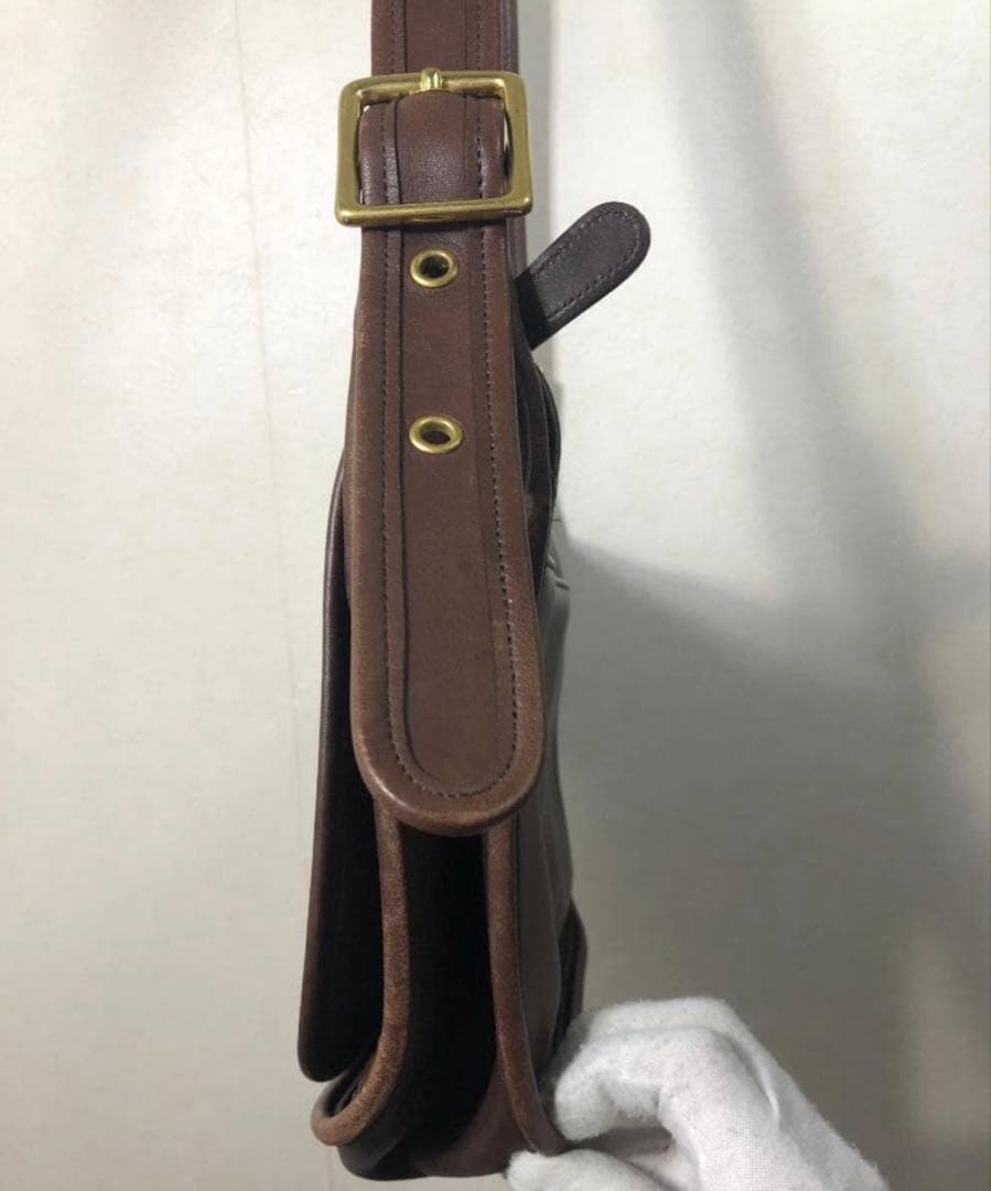 OLD COACH レザー ショルダー バッグ オールドコーチ