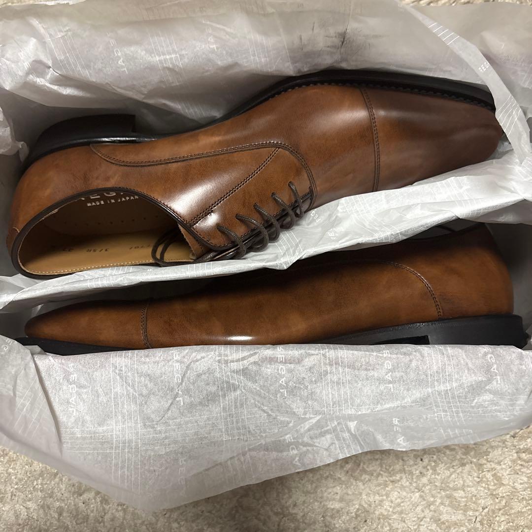 REGAL ストレートチップ ドレスシューズ　ブラウン 315RBG