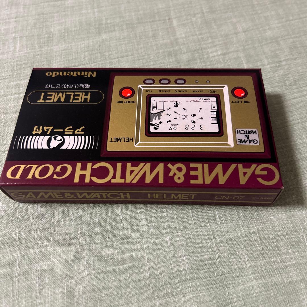 GAME&WATCH GOLD アラーム付き