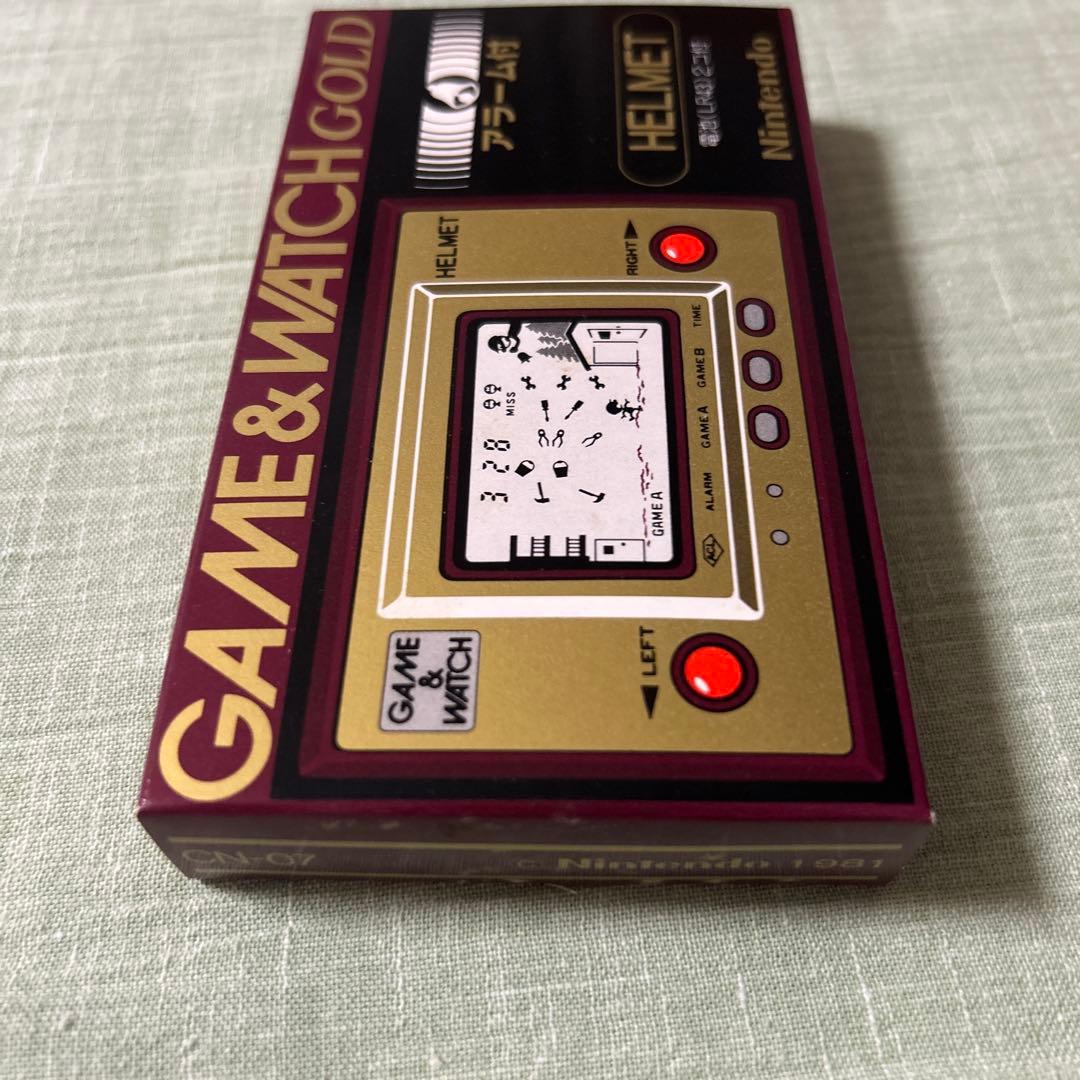 GAME&WATCH GOLD アラーム付き
