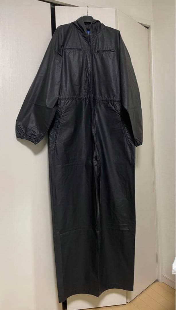 パンツ YEEZY GAP COATED COTTON OVERALLS