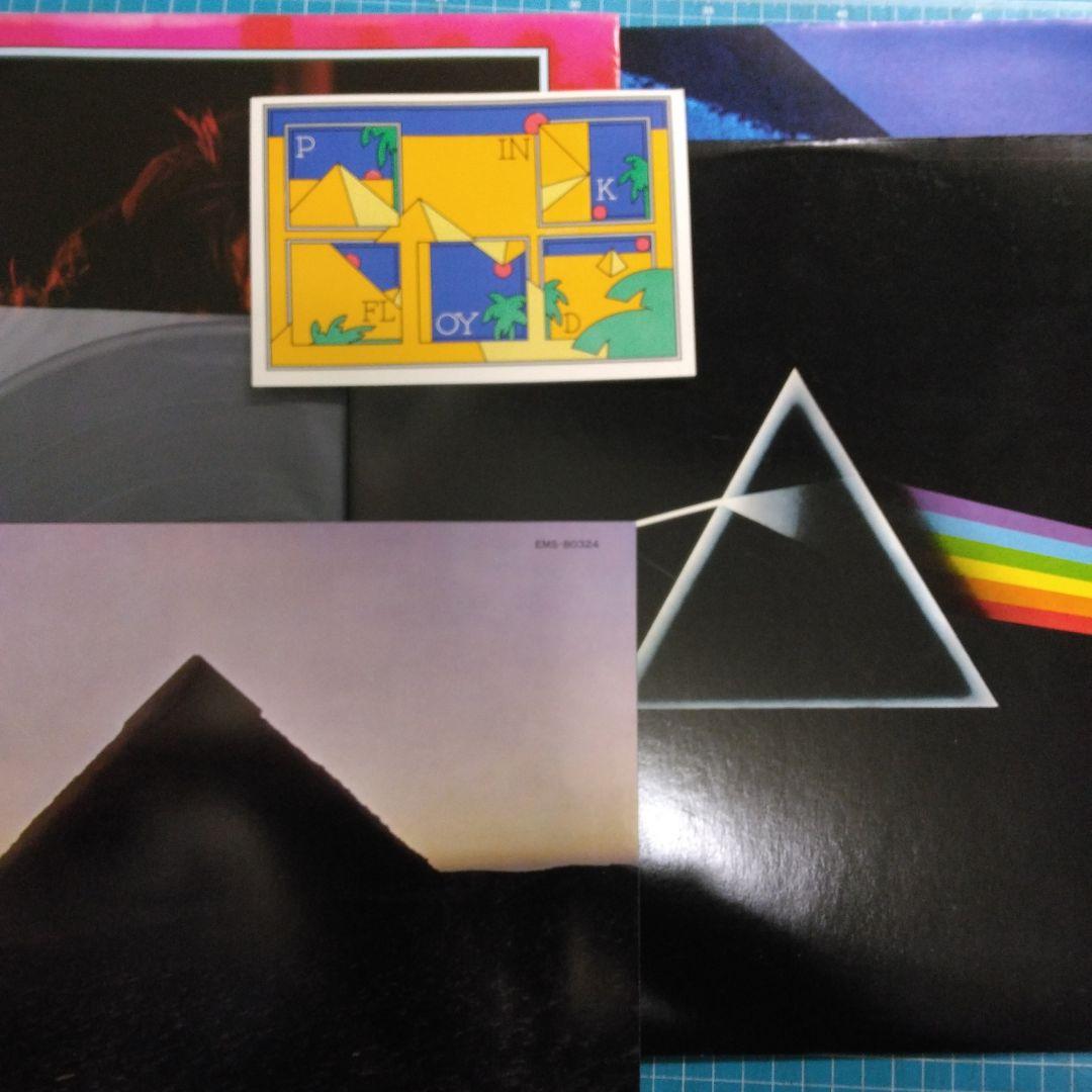 ['74年国内盤LP]ピンクフロイド 狂気 ポストカード/ポスター/ブックレット