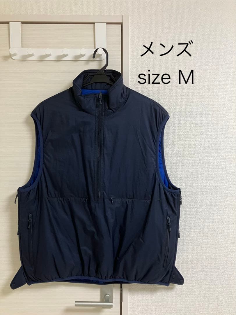 値下不可 ダイワピア39 テックリバーシブルプルオーバーパフベスト メンズM