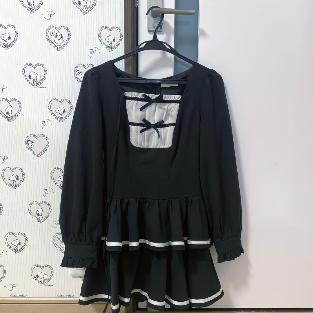 pium クロステープバイカラーティアード