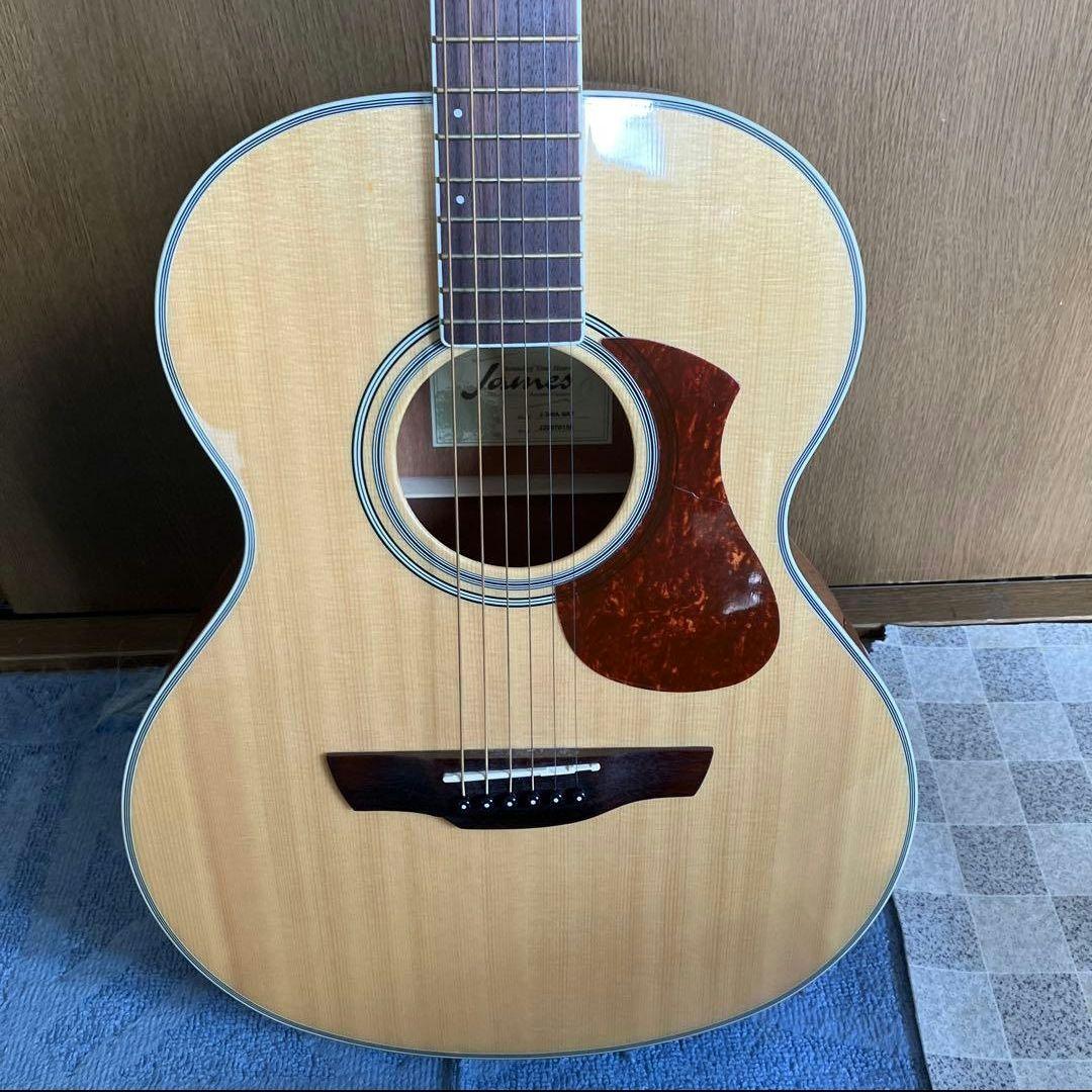 【美品】James J-300A NAT アコースティックギター　ソフトケース付