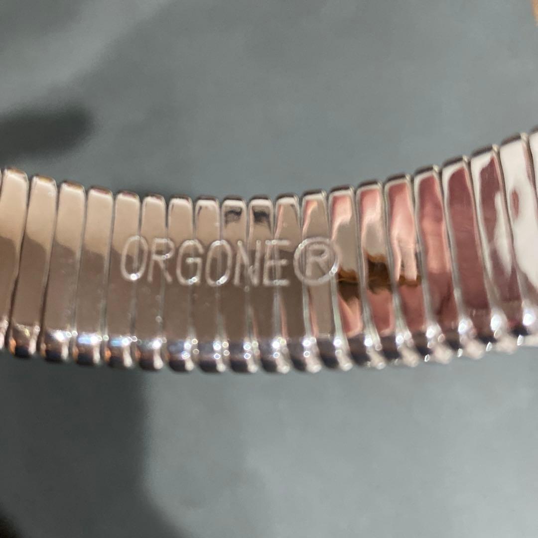 オルゴンリング バングル ブレスレット シルバー系 施術用