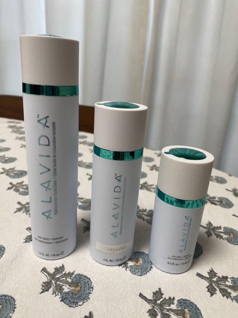 ALAVIDA フェイシャルクリーム 3点セット