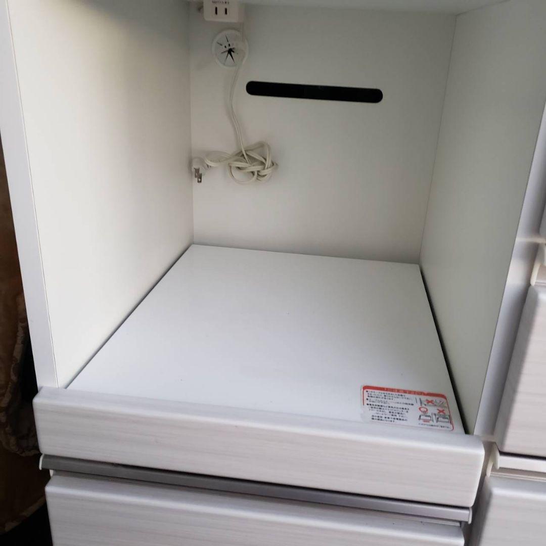 全国送料無料　ニトリ　キッチンボード　ポスティア120食器棚　ブルーモーション