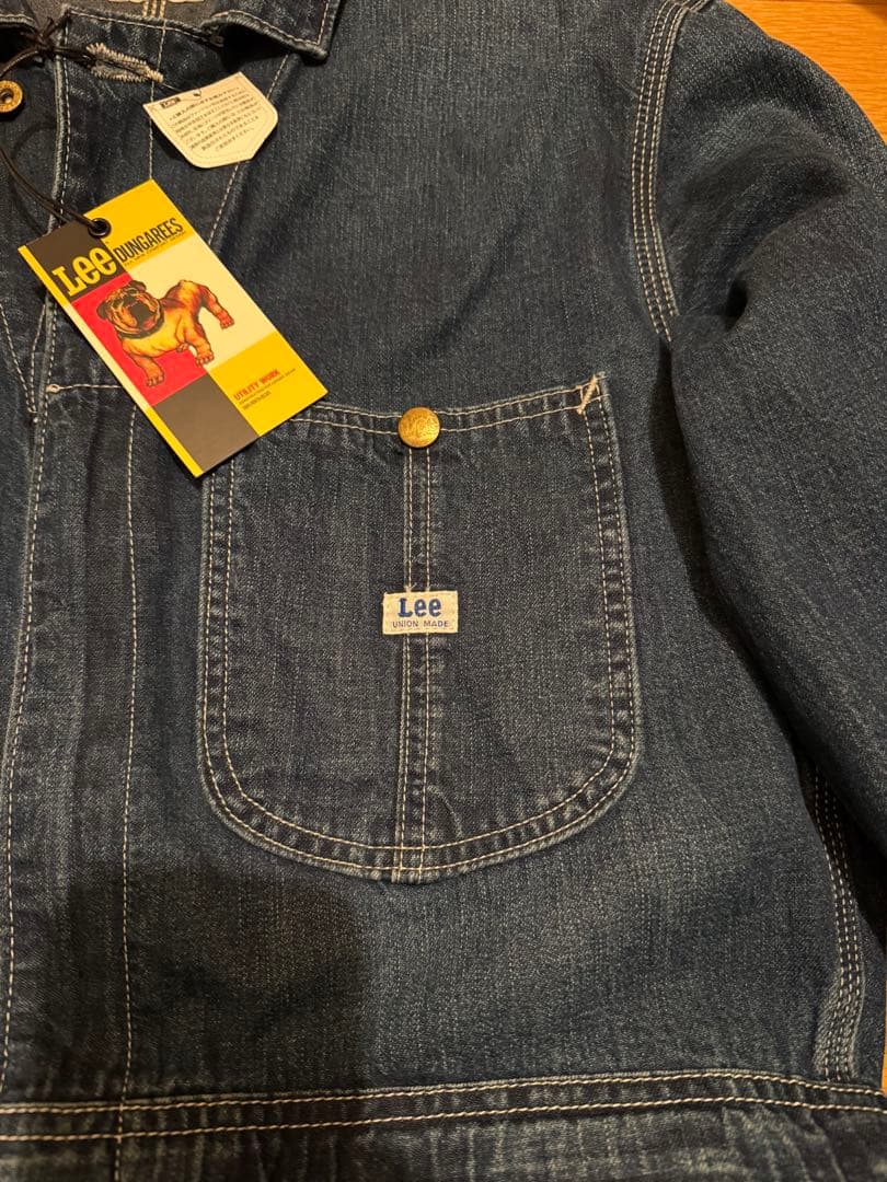 Lee デニムつなぎオーバーオール インディゴ