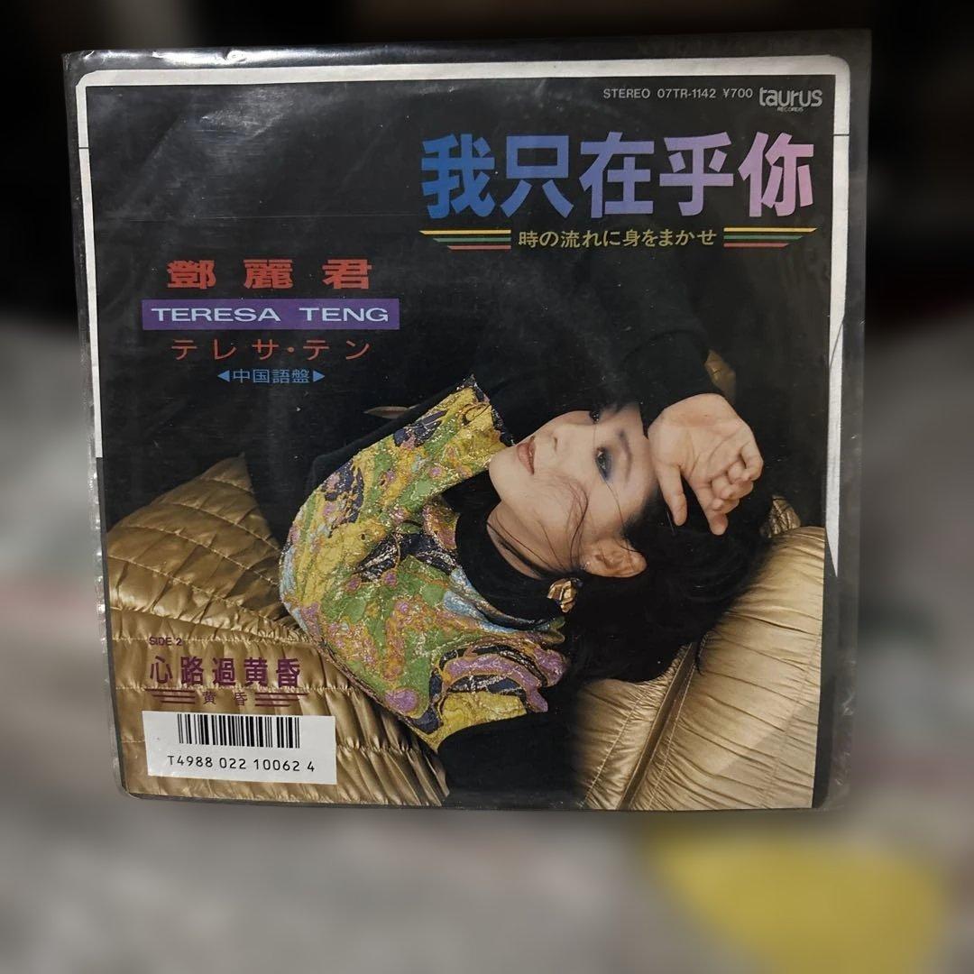 テレサテン 時の流れに身をまかせ中国語レコード