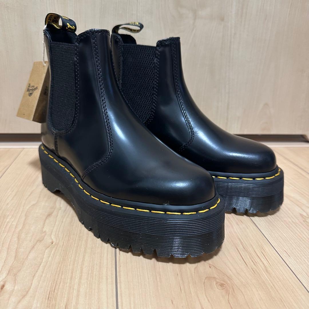 Dr.Martens 2976 QUAD 厚底チェルシーブーツ UK4