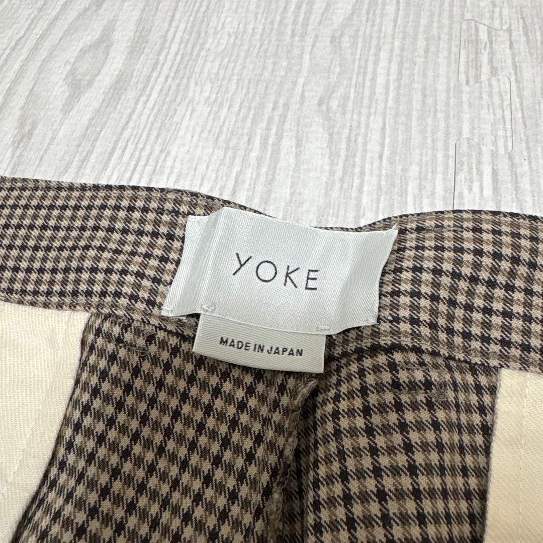【極美品】定価3.5万 YOKE ヨーク 1TUCK WIDE TROUSERS