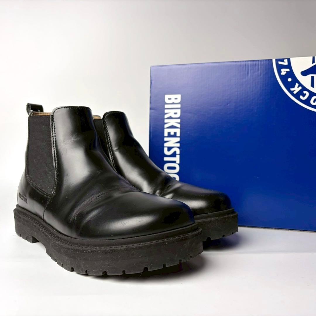 【美品】BIRKENSTOCK STALON Chelsea boots 黒36