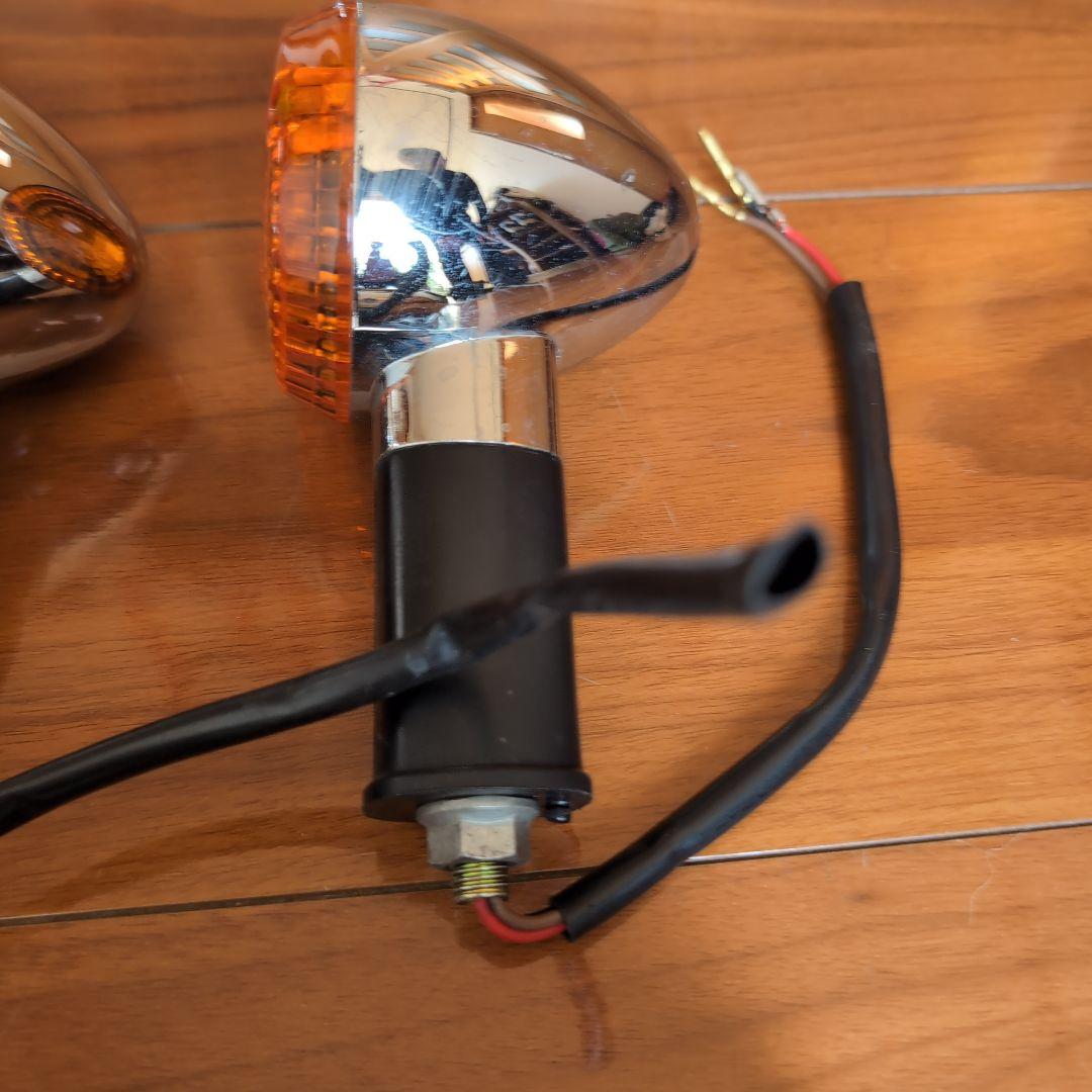 カワサキゼファー750純正オレンジ球形ウィンカー4個セット