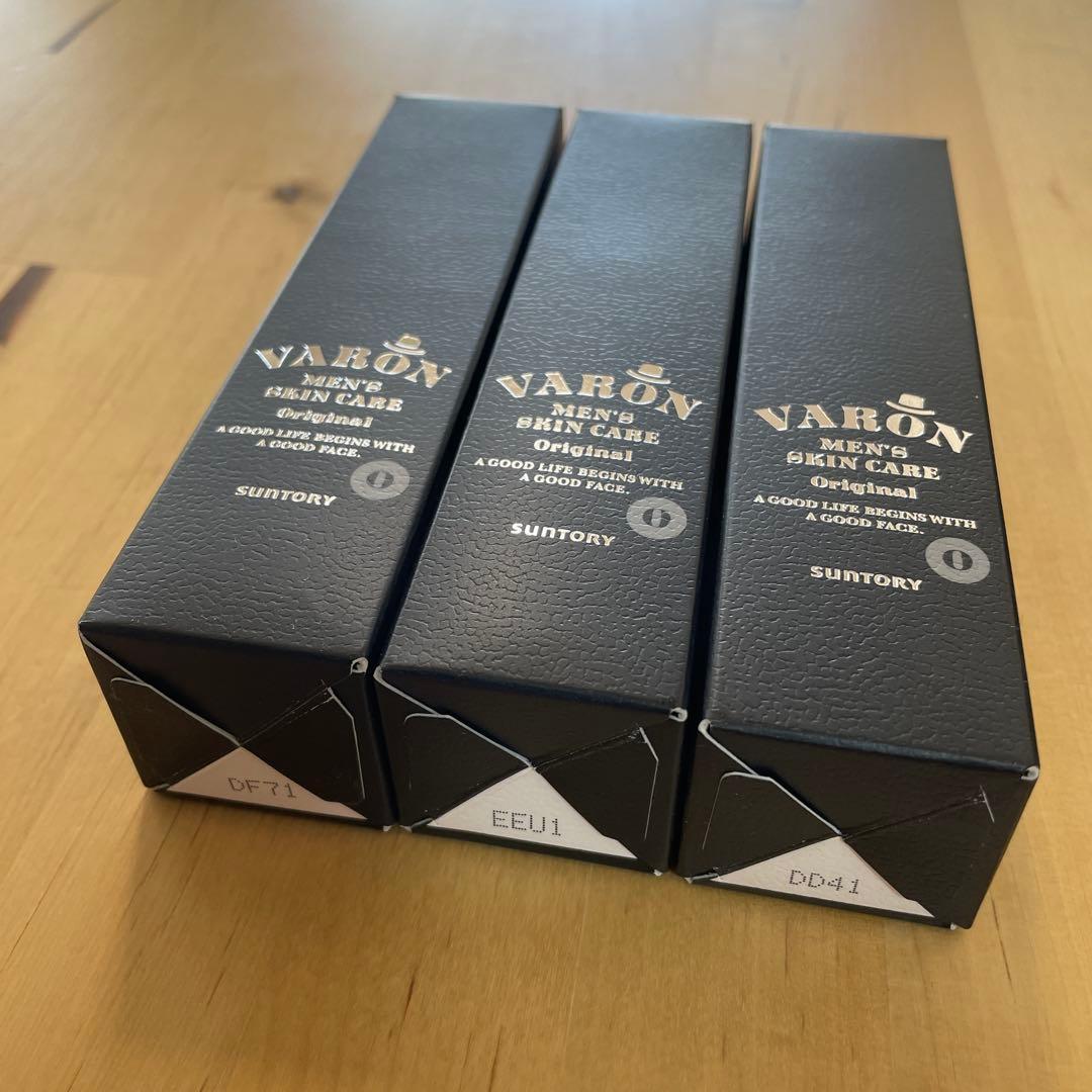 VARON メンズスキンケア オリジナル 40mL 3本セット