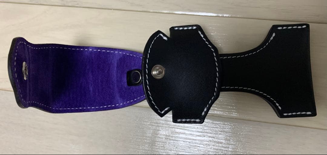 ジョーカードライバー×サード クリスタルワンホルダー ブラック×パープル