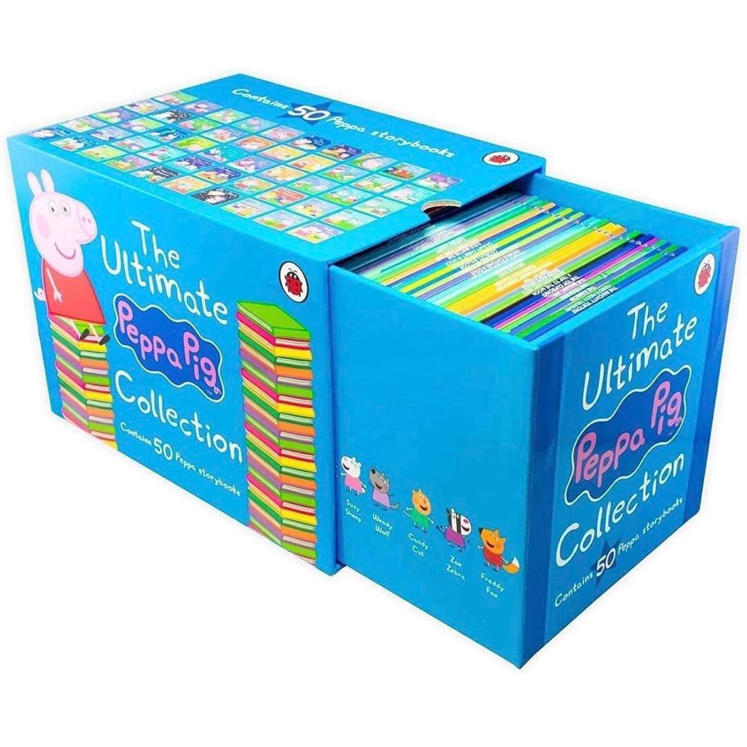 Peppa Pig 100冊まとめ　ミニ絵本50冊コンプリートセット