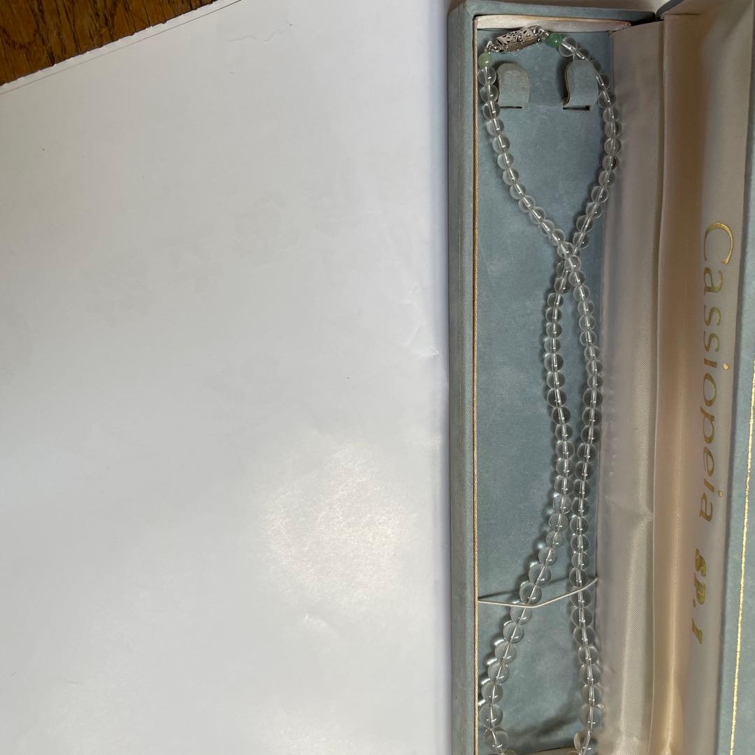 Cassiopeia クリスタル ネックレス