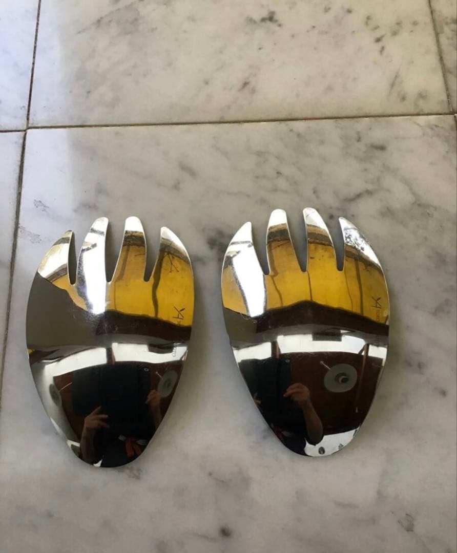 有元葉子さん　サラダハンド　ステンレス　料理研究家ありもと先生　キッチンツール