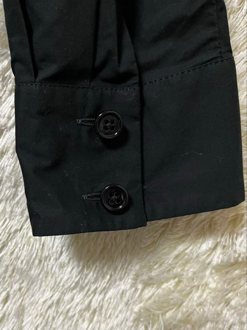 MM6 長袖シャツワンピース　黒　36