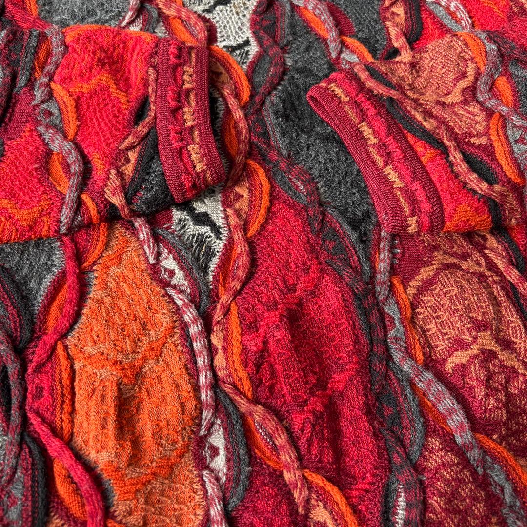 な*で様 16121 COOGI クージー 編み込み 3Dニット