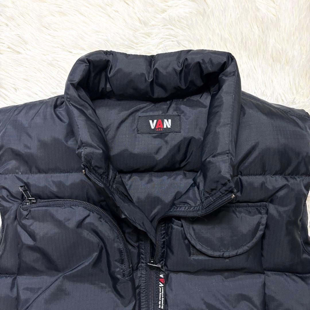 【極希少】VAN JAC リップストップナイロン タクティカル ダウンベスト
