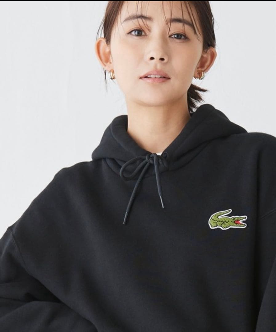 LACOSTE エッセンシャルスウェットフーディー　パーカー