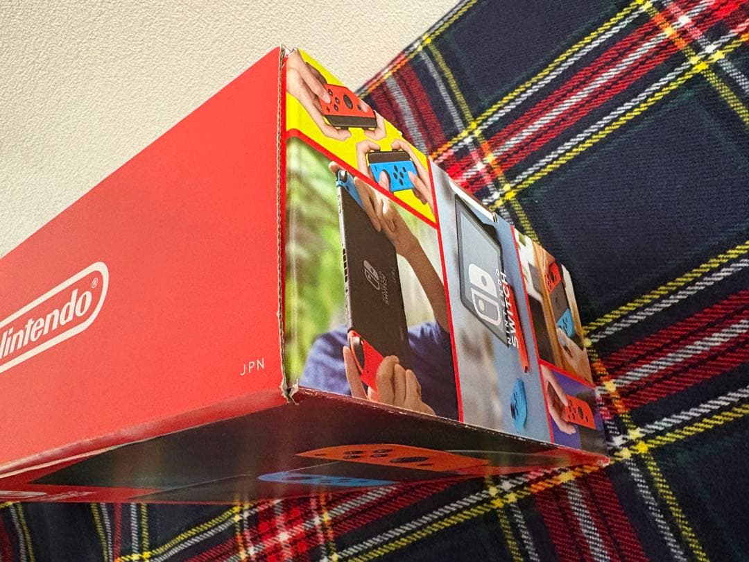 Nintendo Switch 本体 青/赤　バッテリー強化版