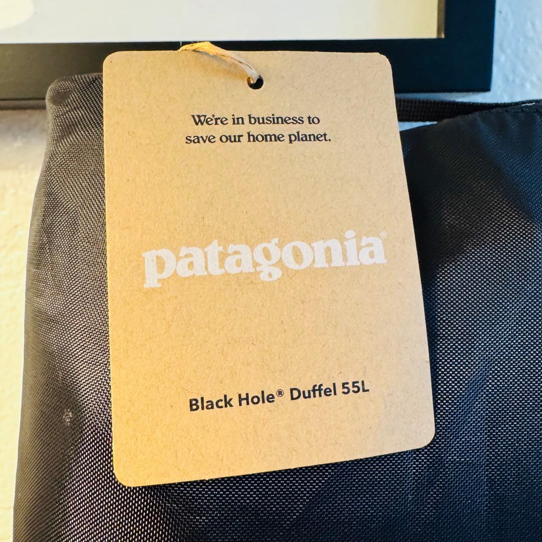パタゴニア　ブラックホール　ダッフル55L 新品未使用