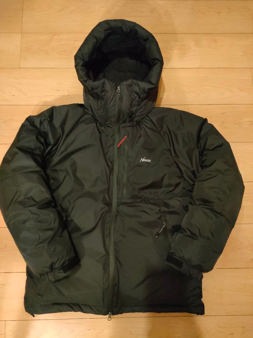 未使用品！ NANGAナンガ オーロラダウンジャケットBLACK M